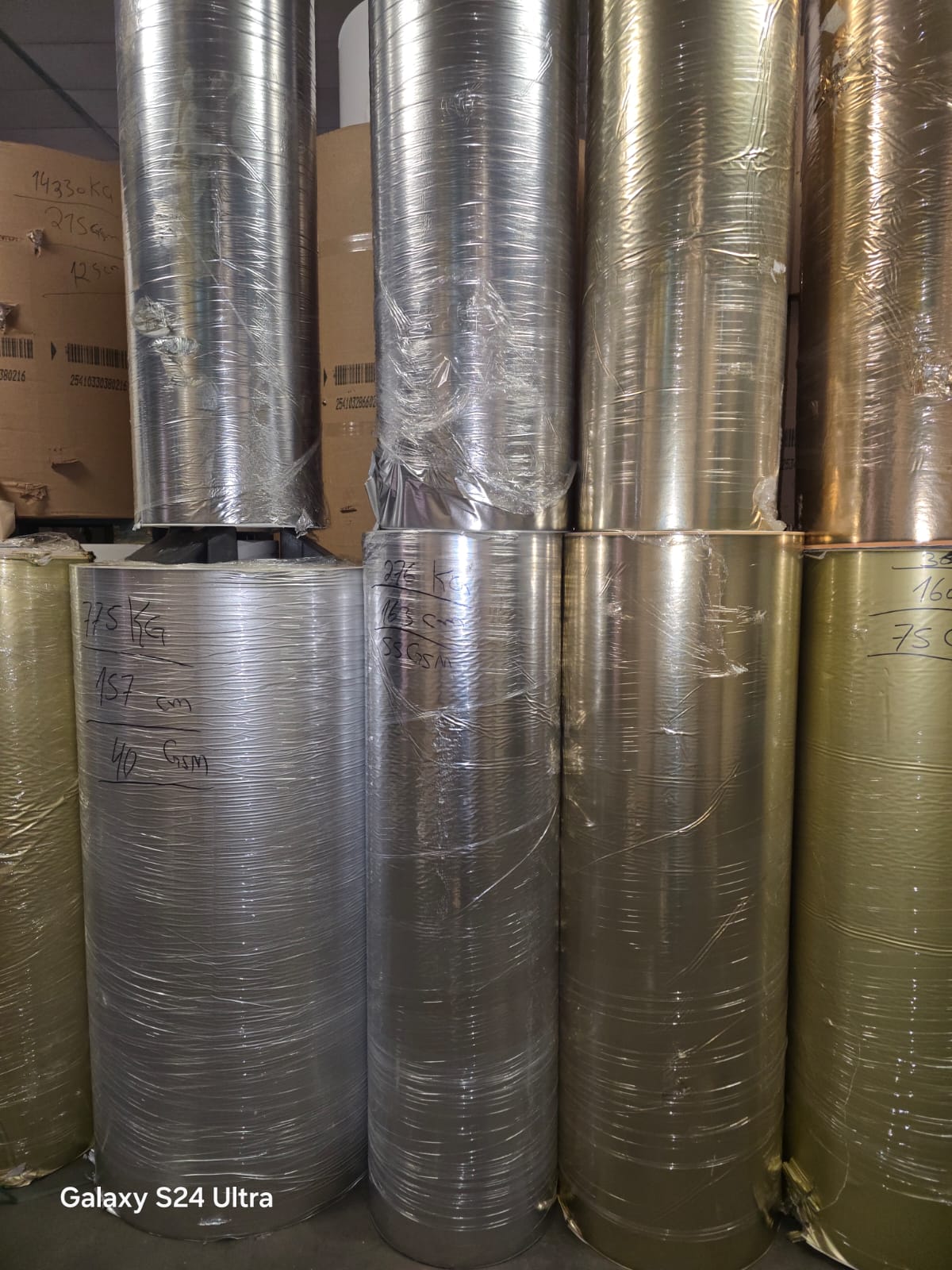 Aluminum / Metalized / Plastic Rolls